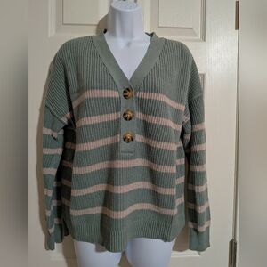 Women's Large Rachel Zoe slouchy oversized Eclectic Grandpa Sweater